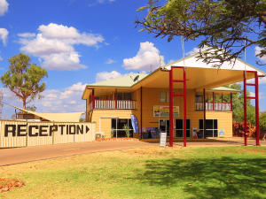 Longreach Tourist Park reception