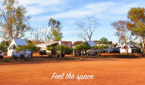 Longreach Tourist Park camp grounds