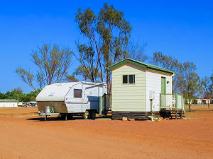 Caravan site with ensuite